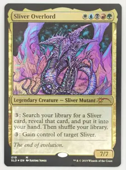 Slivers Leader Secret Lair Foil NM Single Card YuGiOh - Image 1