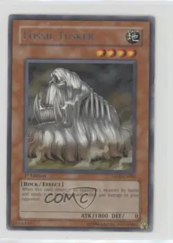Fossil Tusker 1st Ed. YuGiOh Tactical Evolution #TAEV-EN086 2007 00em - Image 1