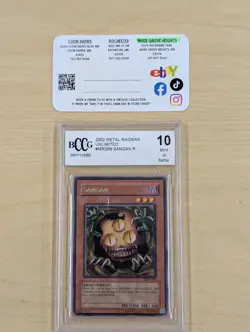 2002 Yugioh Unlimited Sangan (MRD) BCCG 10 - Image 1