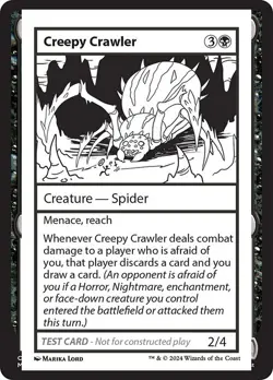 Creepy Crawler x1 1x Mystery Booster 2 Playtest Card NM MTG - Image 1