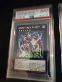 Archfiends Ascent Yugioh Card 1st Edition Psa 10 2019 Fist Of The Gadgets - Image 2