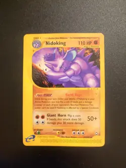 Pokemon Card - Nidoking 24/147 - Aquapolis - ENG - Excellent - Image 1