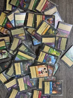 Disney Lorcana TCG Bulk Card Lot 900+ Cards C/UC/R/SR/Foils - Image 1