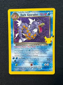 Dark Gyarados - Celebrations: Classic Collection 8/82 Pokemon Card Holo Foil - Image 4