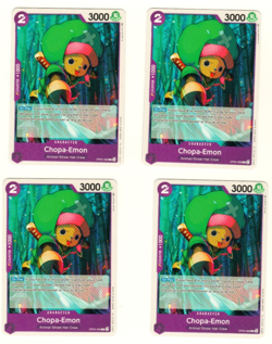 Set of 4 Chopa-Emon OP05-068 Awakening of the New Era One Piece Trading Card - Image 1