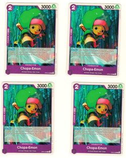 Set of 4 Chopa-Emon OP05-068 Awakening of the New Era One Piece Trading Card - Image 3