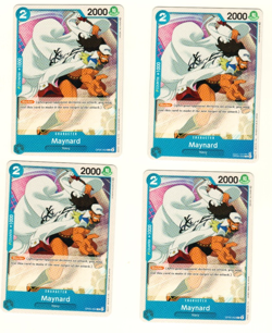 Set Of 4 Maynard OP05-052 Awakening of the New Era One Piece Trading Card - Image 1