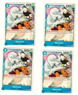 Set Of 4 Maynard OP05-052 Awakening of the New Era One Piece Trading Card - Image 3
