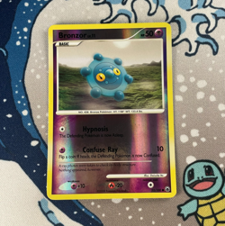 Bronzor 52/100 Reverse Holo Diamond & Pearl Majestic Dawn Pokemon Card 2008 NM - Image 1