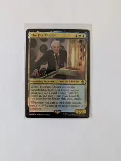 MTG The First Doctor R Doctor Who Magic The Gathering Free Postage NM/M - Image 1