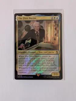 MTG The First Doctor R Doctor Who Magic The Gathering Free Postage NM/M - Image 3