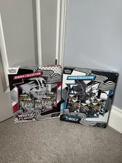 Pokemon Black Bolt and White flare Binder Collections Both Sets - Stock in Hand - Image 1