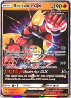 Buzzwole GX - SM69 - SM Black Star Promo NM, English MTG Pokemon Promos - Image 1