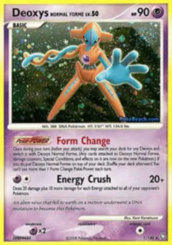 Deoxys Normal Forme - 1/146 - Holo Rare NM, English MTG Legends Awakened - Image 1