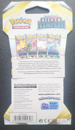 Pokemon Silver Tempest Sleeved Booster Pack New Factory Sealed FREE SHIPPING!!! - Image 2