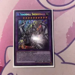 Yugioh El Shaddoll Shekhinaga NECH-EN049 Secret Rare 1st Ed NM - Image 1