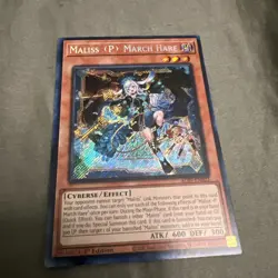 Yugioh Maliss P March Hare ALIN-EN023 1st Edition Secret Rare NM - Image 2