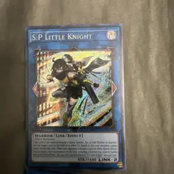 S:P Little Knight Secret Rare 1st Edition Ra03-en049 M/NM Yugioh - Image 1