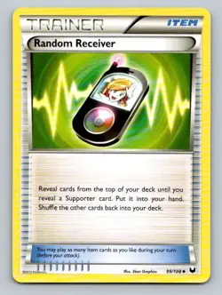 2012 Pokemon Card Dark Explorers Random Receiver 99/108 - Image 1