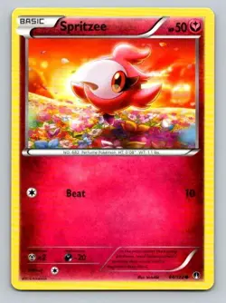 2016 Pokemon Card XY Breakpoint Spritzee 84/122 - Image 1
