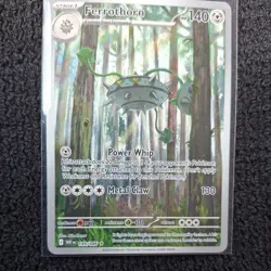 POKEMON - FERROTHORN - 149/086 - ILLUSTRATION RARE - S&V WHITE FLARE - BRAND NEW - Image 1