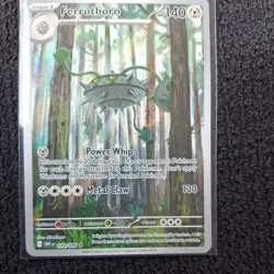 POKEMON - FERROTHORN - 149/086 - ILLUSTRATION RARE - S&V WHITE FLARE - BRAND NEW - Image 2