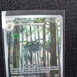 POKEMON - FERROTHORN - 149/086 - ILLUSTRATION RARE - S&V WHITE FLARE - BRAND NEW - Image 4