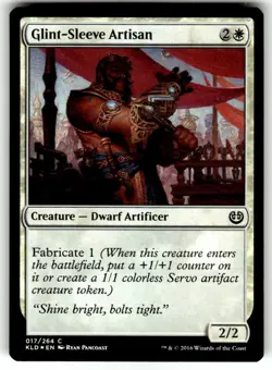 1x Foil - Glint-Sleeve Artisan - Magic the Gathering MTG Kaladesh NM - Image 1