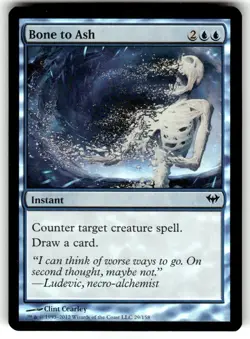 FOIL MTG NM Bone to Ash Dark Ascension Regular - Image 1