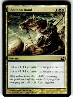 2012 MTG: Common Bond Foil English - Return to Ravnica (RTR) NM - Image 1