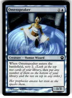 FOIL MTG NM Omenspeaker Theros Regular - Image 1