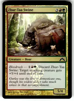 FOIL MTG NM Zhur-Taa Swine Gatecrash Regular - Image 1