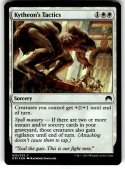 FOIL MTG NM Kytheon's Tactics Magic Origins Regular - Image 1