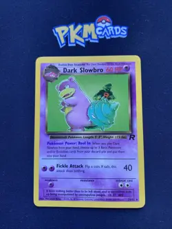 Pokemon TCG Dark Slowbro Team Rocket 29/82 Regular Rare LP. - Image 1