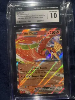 2023 Pokemon TCG Classic Collection - #007 Ho-Oh ex - PSA 10 GEM MINT - Image 1