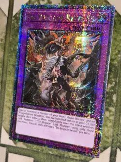 YuGiOh TRI-BRIGADE REVOLT Quarter Century Secret Rare RA01-EN079 - Image 1