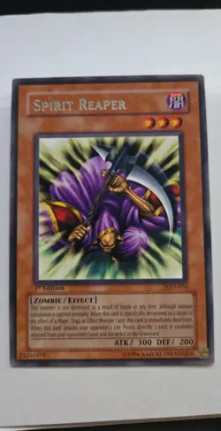 Spirit Reaper - PGD-076 - NM - VINTAGE - 1ST Edition - 2003 Yugioh TCG - Image 1