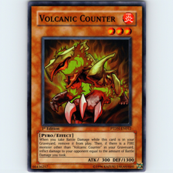 Yugioh Volcanic Counter PTDN-EN012 1st Edition Super Rare Holo - NM 💎 - Image 1