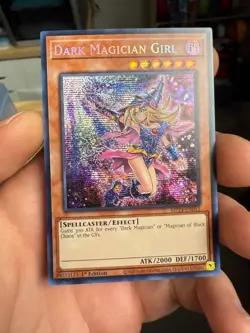 Yugioh Dark Magician Girl MP24-EN053 Prismatic Secret Rare 1st Ed NM - Image 1