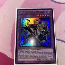 Yugioh El Shaddoll Winda DUEA-EN048 Ultra Rare 1st Ed MP - Image 1