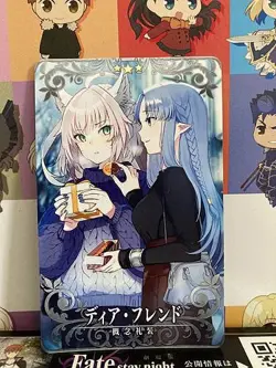 Dear Friend Craft Essence FGO Fate Grand Order Arcade Card Medea Atalanta - Image 1