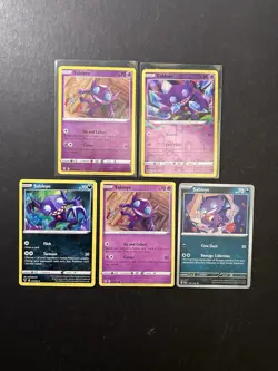 5 Sableye Pokemon Card Collection Reverse Holo Rare SWSH SV PTCG A2 - Image 1