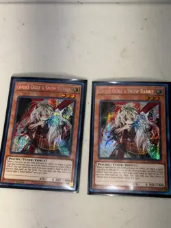 Yu-Gi-Oh! card Ghost Ogre & Snow Rabbit Lot Of 2 MP22-EN255 Secret Rare - Image 1