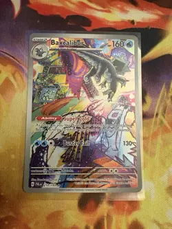 Pokemon TCG Baxcalibur Card 210/193 IR Sv02: Paldea Evolved 2023 - Image 1