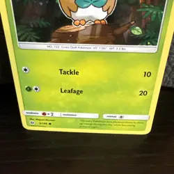 Pokemon TCG Rowlet + Dartrix + Decidueye Cosmos Holo Card Lot Of 3 - Image 4