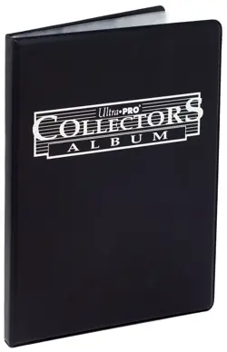 Ultra Pro Card Supplies 9-Pocket Collectors Card Album Portfolio [Black] - Image 1