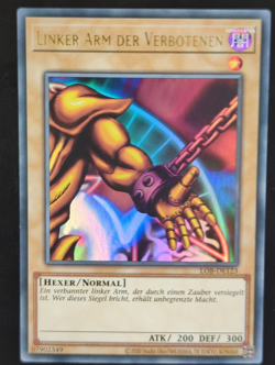 Linker Arm der Verbotenen LOB-DE123 Ultra Rare 25th DE NM YUGIOH - Image 1