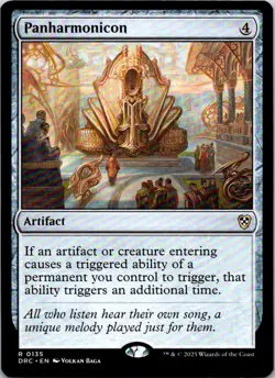 Panharmonicon - 135 - Commander: Aetherdrift - Magic MTG - NM - Artifact - Image 1