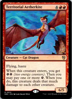 Territorial Aetherkite - 12 - Commander: Aetherdrift - Magic MTG - NM - Image 1