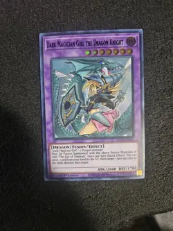 Dark Magician Girl the Dragon Knight PURPLE DLCS-EN006 Yugioh - Image 1